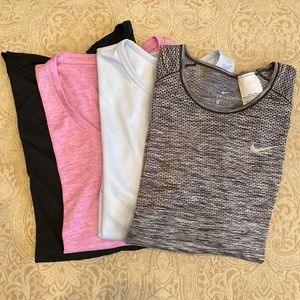 Assorted Brands women’s athletic tops. All size XL.